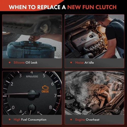 Fan Clutch for Toyota Landcruiser UZJ100 Lexus LX470 2UZFE V8 4.7L LS400 1UZFE - Picture 6 of 8