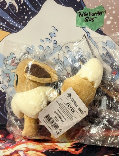 Pokemon Center - Poke Plush Eevee Doll New in plastic w tags - Picture 2 of 5