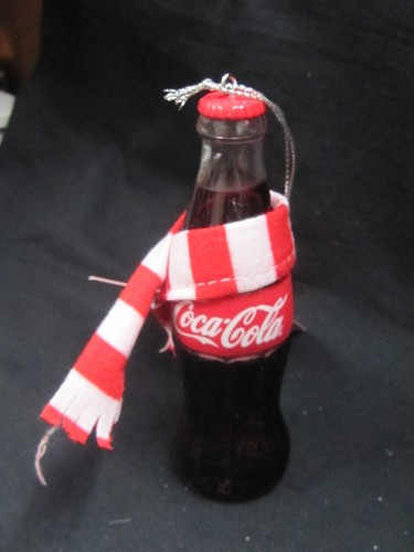 Bufanda botella adorno Coca-Cola - Imagen 2 de 2