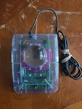 MOUSE COMMODORE AMIGA Ibm PC CRYSTAL TRACKBALL PC 95010-02 Vintage