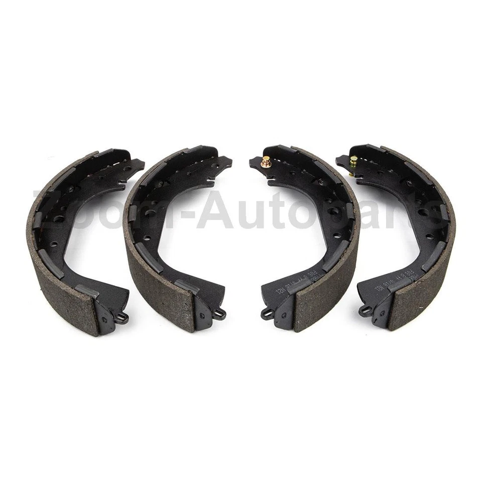 Pastillas de freno delanteras traseras de cerámica + zapatas de freno de tambor para Nissan NP300 2009-2015 Foto 3 de 4