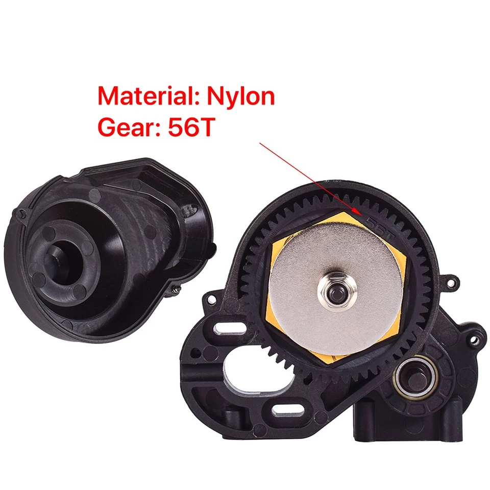 Nylon Complete Transmission Gearbox for 1/10 Axial SCX10 II 90046 RC Crawler Car - Image 4 of 4