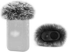 Windscreen for DJI MIC 2 / OSMO POCKET 3 Microphone Furry Wind Muff Grey Foam N