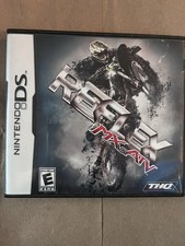 Nintendo DS MX vs ATV Racing Game - Black & Silver Cover
