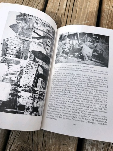 The 409th Infantry in World War II, by East & Gleason, Hardcover, 1st edition - Picture 13 of 16
