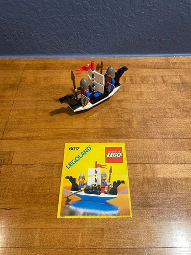 Lego - Castle - 6017 - King's Oarsmen - 100% Complete - Instructions