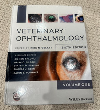 VOLUME 1 ONLY Veterinary Ophthalmology, by Ki...