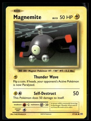 Pokemon TCG XY - Evolutions #37/108 Magnemite Common