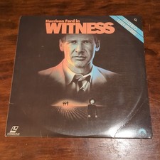 WITNESS Laserdisc Harrison Ford