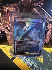 Cloud's Buster Sword - Umezawa's Jitte (Rainbow Foil) Secret Lair Drop Foil