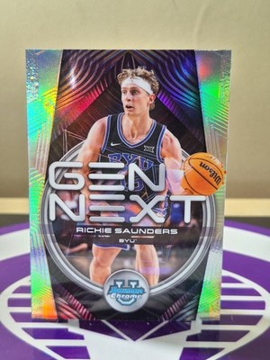 2025-26 BOWMAN CHROME U BASKETBALL GEN NEXT RICHIE SAUNDERS REFRACTOR