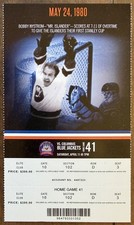 New York Islanders 4/11/2015 NHL ticket stub vs Columbus - Bob Nystrom