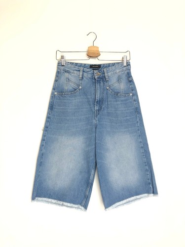NATALINA Light Blue Denim Bermuda Shorts ISABEL MARANT - Size 34