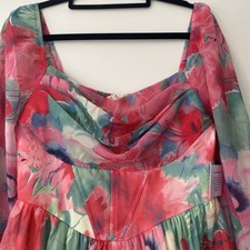 Winnie And Co Ladies Size 8 Pink Floral Party Dress NWT