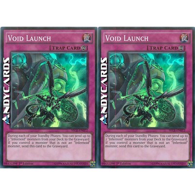 VOID LAUNCH 2x   (Leerwurf)   Super R   SECE EN072   1Ed   Yugioh!