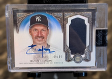 2023 Topps Dynasty Randy Johnson Auto Game Used Patch /10 Yankees Sealed