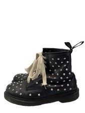 Dr. Martens lace-up boots/ UK size 7/ black/ leather/ 27040001