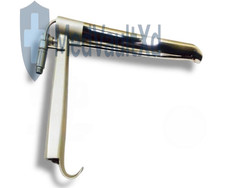 Commissure Laryngoscope Retractor With Carrier