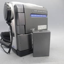 JVC GR-DVX507EK Handheld MiniDV Camcorder Silver Tested