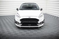 Maxton Design Frontlippe V.3 Passend FüR Ford Fiesta Mk8 ST / St-Line Schwarz Ho