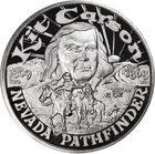 Nevada Heritage Kit Carson Prospector Company 2 oz .999 Silver Round with Nugget
