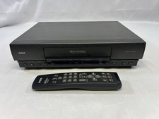 RCA VR603HF 4 Head Hi-Fi Stereo VHS Video System w/ Remote FOR PARTS