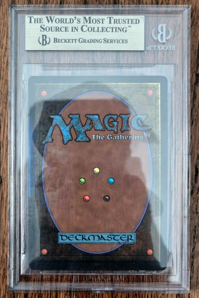 Demonic Tutor BGS 9.5 GEM MINT - Revised 3rd Edition MTG - Iconic Vintage Art - Image 3 of 3
