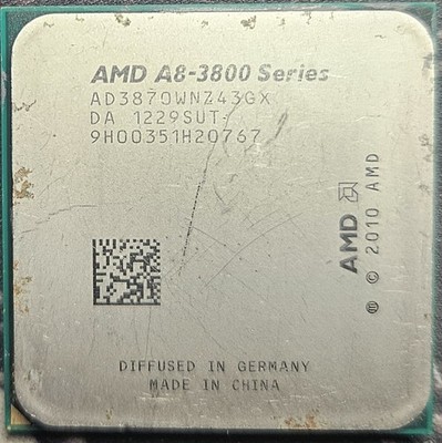 AMD A8-3800 Series 3GHz Quad-Core CPU Desktop Processor Quad-Core