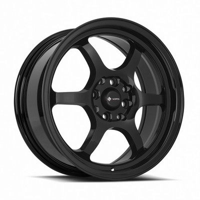 Vors Wheels Rim LT61 16x7 4x100/4x114.3 ET35 73.1CB Gloss Black