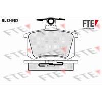Fte BremsbelÄGe Satz Hinten Passend FüR Audi 100 200 80 90 A4 A6 A8 Cabriolet Co