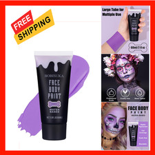 Face Body Paint Water Based Non-Toxic for Art Halloween Party Cosplay Clown SFX