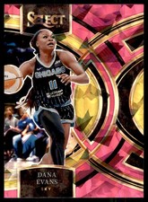 2024-25 Panini Select WNBA Pink Ice Prizms Dana Evans Chicago Sky #146