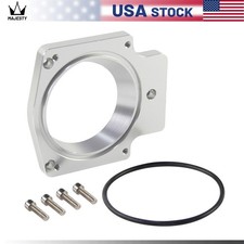 Aluminum 92mm Throttle Body Spacer Adapter For Gm Gen Iii Ls1 Ls23 Ls6 Ls7 Sl Aluminum 92mm Throttle Body Spacer Adapter For Gm Gen Iii Ls1 Ls23 Ls6 Ls7 Sl