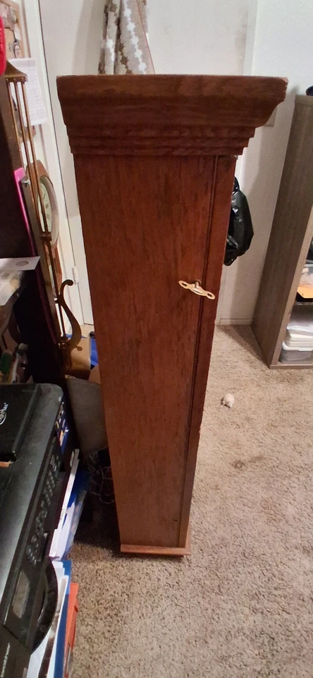 Reloj de Pared Vintage Estándar Electric Time CO Master Hecho en EE. UU. Completo con Llave Foto 3 de 4