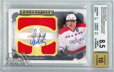 Alex Ovechkin 2013 The Cup Foundations Auto Card CFAO 4/15 BGS 8.5 Crumb in Slab