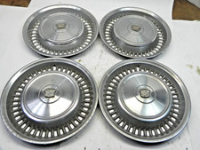 1971-72 Cadillac Hub Caps Wheel Covers Set Of 4 Used 16 Lot Vintage Caddy Dents 1971-72 Cadillac Hub Caps Wheel Covers Set Of 4 Used 16 Lot Vintage Caddy Dents