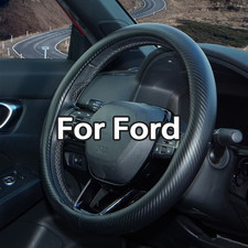 Brown Steering Wheel Cover For Ford F150 F250 F350 Super Duty Large 15.5-16 Inch Brown Steering Wheel Cover For Ford F150 F250 F350 Super Duty Large 15.5-16 Inch