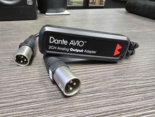 Audinate Dante AVIO 2-channel Analog Output Adapter