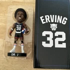 Bobblehead Erving 32 Dr. J Black Panther New In Box NY Nets 2019