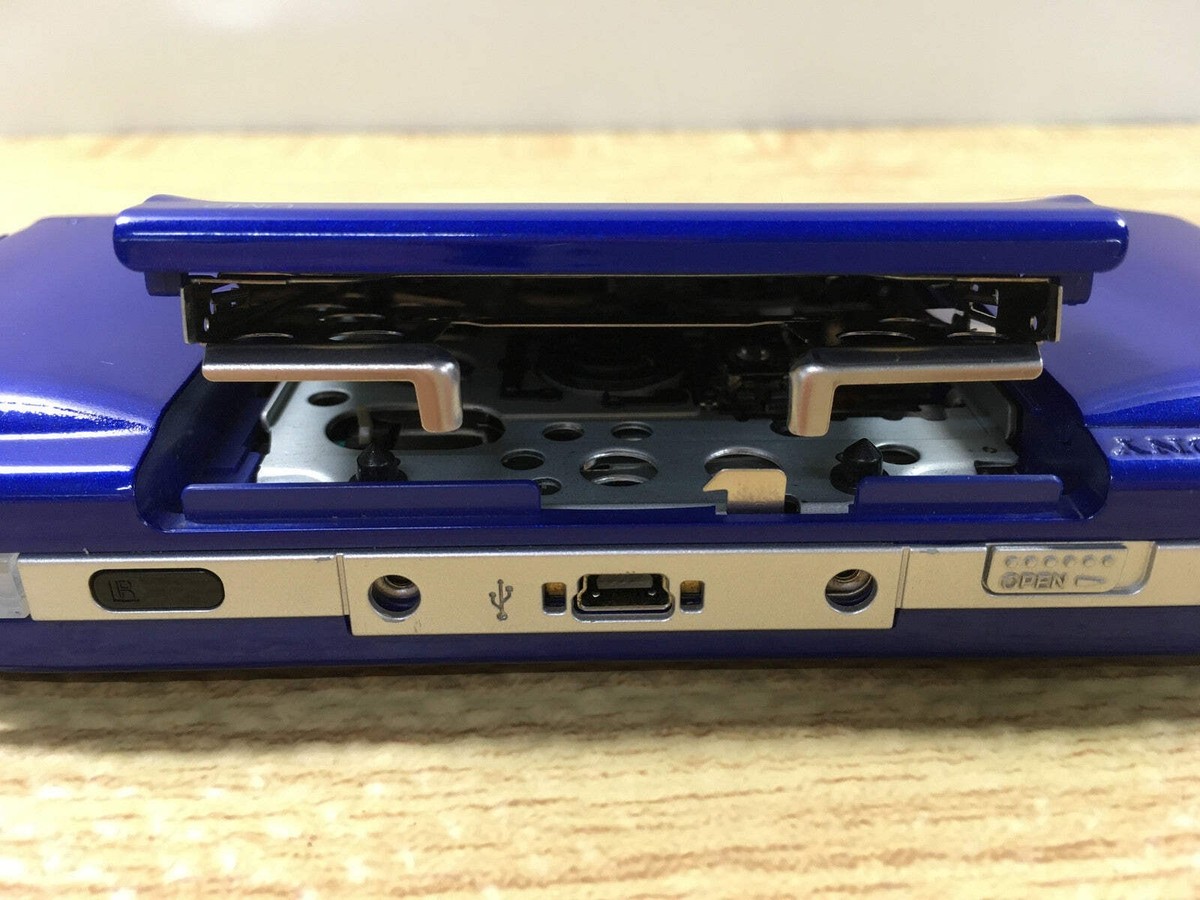 GD7707 Plz Read Item Condi PSP-1000 METALLIC BLUE SONY PSP