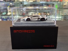 Grade Pro 164 Novitec Lamborghini Aventador Svj Silver Resin Model
