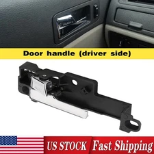 For Ford Fusion 2006-2012 Front Inner Inside Door Handle Chrome Left Driver Side
