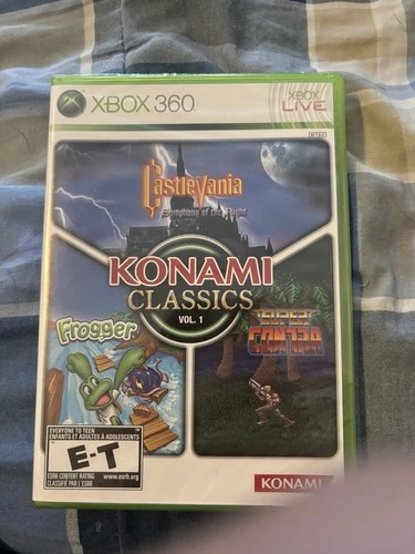 Konami Classics Vol. 1 Xbox 360 New Sealed Contra Frogger Castlevania Night 2010