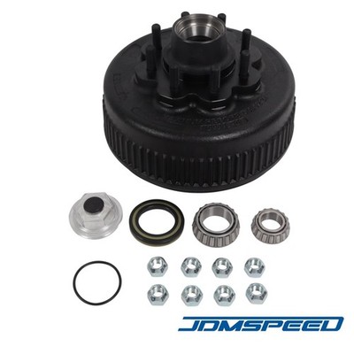 12-1/4''x3-3/8''Trailer Hub Brake Drum For 5/8 stud Oil/grease Lippert 8000# axles