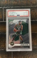 Panini 2020-21 Mosaic Jayson Tatum #107 Base Set PSA 10 Boston Celtics