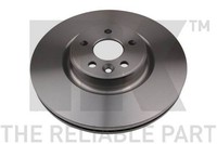 2X NK Bremsscheibe 204856 FüR XC70 Volvo S80 V60 135 155 V70 S60 3 1 2 124 134