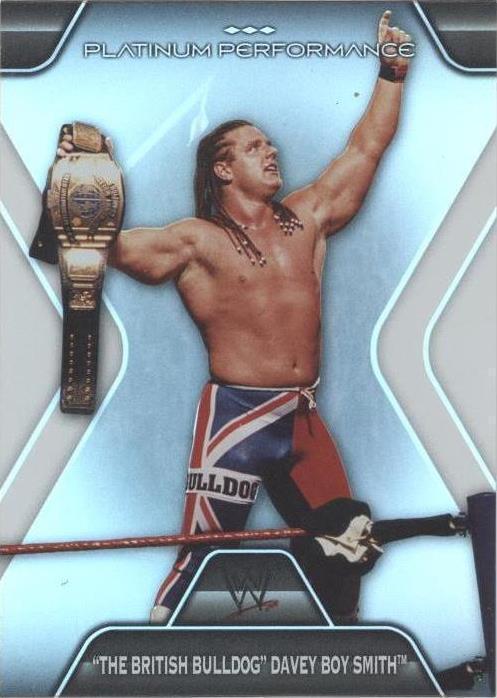 2010 Topps Platinum WWE - Davey Boy Smith The British Bulldog #PP-8 - 1 of 1