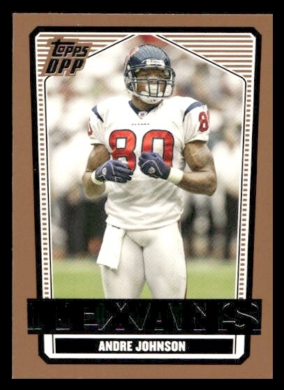 2007 Topps Draft Picks & Prospects #18 Andre Johnson Houston Texans