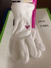 adidas Active Lifestyle Climawarm Comfort Fleece Gloves Womens M S48314 NWT