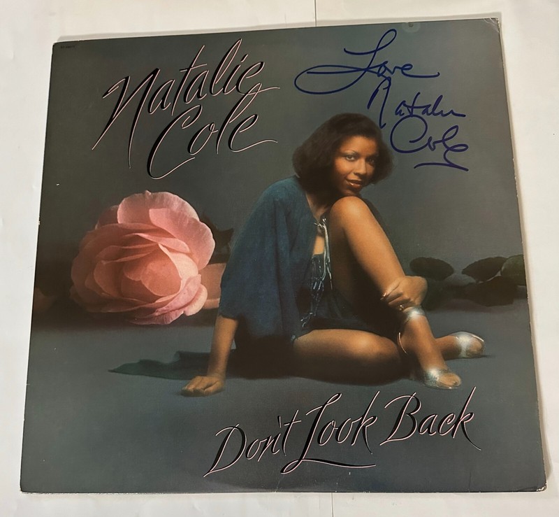 Natalie Cole Autographed Album (JSA)